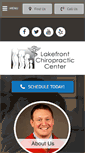 Mobile Screenshot of lakefrontchiro.com